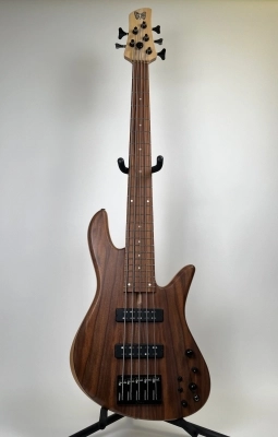 FODERA EMPEROR 5 STANDARD FIGURED WALNUT